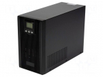 Power supply: UPS | 144x246.5x215mm | 2.4kW | 3kVA | 6.8kg | Ubatt: 48V