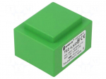 Transformer: encapsulated | 4.5VA | 230VAC | 15V | 300mA | Mounting: PCB
