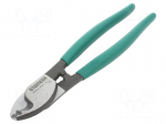Pliers | side,cutting | without chamfer | 212mm