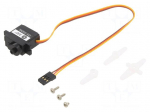 Motor: servo | 4.8&divide;6VDC | micro | analogue | 23x12x27mm | 300&deg;