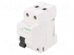 RCD breaker | Inom: 40A | Ires: 30mA | Poles: 2 | 400VAC | IP20 | 1&divide;25mm2