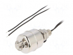 Sensor: liquid level | max.120&deg;C | OUT: SPST-NO | cables | 0.5A | 300VAC