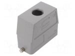 Enclosure for connectors: HDC | IP65 | straight | for cable | Han&reg; B