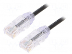 Patch cord | TX6-28&trade;,U/UTP | Cat: 6 | RJ45 plug,both sides | stranded