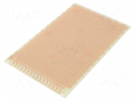 Board: universal | single sided,prototyping | W: 160mm | L: 100mm