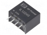 Converter: DC/DC | 2W | Uin: 12VDC | Uout: 24VDC | Iout: 84mA | SIP | THT | IL
