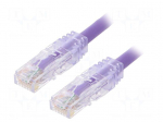 Patch cord | TX6&trade; PLUS,U/UTP | Cat: 6 | RJ45 plug,both sides | Cu | 5m