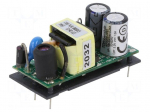 Converter: AC/DC | 6W | Uin: 90&divide;264VAC | 3.3VDC | Iout: 1.5A | 75% | KPSB6