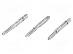 Tools set: taps | for blind holes,to the through holes | L: 50mm