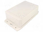 Enclosure: multipurpose | X: 120mm | Y: 180mm | Z: 62mm | 1555F | ABS | grey