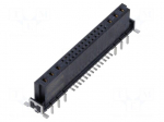 Connector: PCB to PCB | socket | female | PIN: 32(6+26) | straight