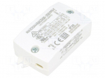 Power supply: switching | LED | 6W | 3&divide;22VDC | 350mA | 90&divide;264VAC | IP20