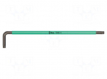 Wrench: Torx&reg; | TX9 | Overall len: 101mm | steel | long | Multicolour