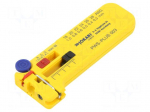 Stripping tool | &Oslash;cable: 0.3&divide;1mm | Wire: round | Tool length: 102mm