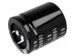 Capacitor: electrolytic | SNAP-IN | 10000uF | 63VDC | &Oslash;35x40mm | &plusmn;20%