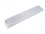 Resistor: wire-wound | with heatsink | 40&Omega; | 500W | &plusmn;5% | 335x60x30mm