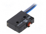Microswitch SNAP ACTION | 6A/250VAC | without lever | SPDT | ON-(ON)