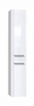 Bathroom cabinet NEL II 31x30x174 cm, white, glossy