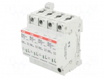Surge arrester | Type 2 | Poles: 4 | 40kA | Uoper.max: 275VAC | -40&divide;80&deg;C