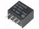 Converter: DC/DC | 2W | Uin: 21.6&divide;26.4VDC | Uout: 12VDC | Iout: 167mA