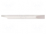Screwdriver: blade | slot | 3x0.5mm | Blade length: 20mm