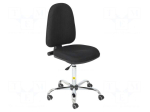Chair | ESD | Seat dim: 430x455mm | Back dim: 500x440mm | 560&divide;750mm