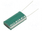 Supercapacitor | THT | 3F | 5.4VDC | -10&divide;30% | 8.5x16.8x31.5mm | 75m&Omega;