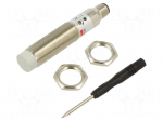 Sensor: capacitive | OUT: PNP / NO | Usup: 10&divide;30VDC | Housing: M18