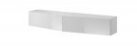 Cama TV stand VIGO SLANT 180cm (2x90) white/white gloss