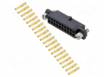 Connector: wire-wire/PCB | plug | female | PIN: 20 | Datamate J-Tek | 3A