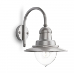 PHILIPS Raindrop wall lantern iron 1x60W 230V gaismeklis