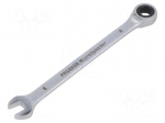 Wrench: combination spanner | rattle | 8mm | MicroSpeeder