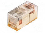 Relay: electromagnetic | DPDT | Ucoil: 60VDC | 8A | RCL | max.250VAC