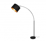 Trio Bolivia stāvlampa E27 matt black/gold  R40081080 4017807524000