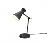 Trio Enzo table lamp E27 matt black gaismeklis R50781032 4017807537741
