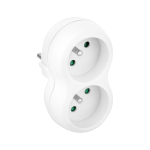 Pistikud ja pistikupesa plokid // Pistikud ja pistikupesad // Rozgałęziacz sieciowy x 2 gn. R-20CA