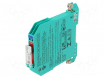 Converter: Zener barrier | for DIN rail mounting | -20&divide;60&deg;C