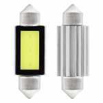 Autolambid, Mootorratta ja traktori valgustid // Auto LED-pirnid ja komplektid // Żar&oacute;wki led canbus cob3 festoon c5w c10w c3w 39mm white 12v
