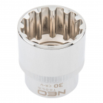 T&ouml;&ouml;riistad ja m&otilde;&otilde;teseadmed // K&auml;sit&ouml;&ouml;riistad ja k&auml;sit&ouml;&ouml;riistade komplektid // Nasadka Spline 1/2", 30 mm