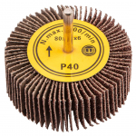 T&ouml;&ouml;riistad ja m&otilde;&otilde;teseadmed // Lisaseadmed lihvijatele, puuridele ja kruvikeerajatele // Ściernica listkowa trzpieniowa, 80 x 30 mm, K40