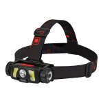 K&auml;eshoitavad ja Peas Kinnitatavad LED taskulambid // LED taskulambid // Latarka czołowa/światło rowerowe LED COB + XPG z akumulatorem Li-ion 1200mAh, czujnik ruchu