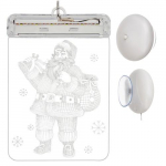 Dekoratiivne pidulik valgustus | J&otilde;uluvalgustus // LED j&otilde;ulukaunistused // Witraż LED 3D- mikołaj