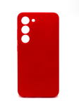 Back panel cover Evelatus Samsung Galaxy S23 Premium Soft Touch Silicone Case Red