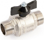 Ball valve MM 1'' with butterfly