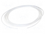 Hose | max.14bar | PTFE | 8mm | white | -70&divide;260&deg;C