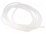 Hose | silicone | 6mm | -60&divide;180&deg;C | food industry