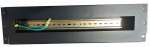 19'' 3U DIN rail, for circuit breaker, etc. For DIN mounting devices