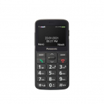 Cell phone Panasonic  KX-TU160 Easy Use Mobile Phone Black, 2.4 ", TFT-LCD, 240 x 320, USB version USB-C, Built-in camera, Main camera 0.3 MP, 32 GB