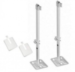 Radiatoru konsole Unistand Rofix 300 ar rozeti, komplekts (2gab) Radiatoru konsole Unistand Rofix 300