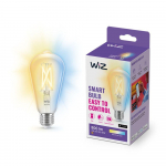 WiZ Connected 60W ST64 E27 gudrā LED spuldze 90CRI 2700-6500K caurspīdīga 929003018622 8718699787172